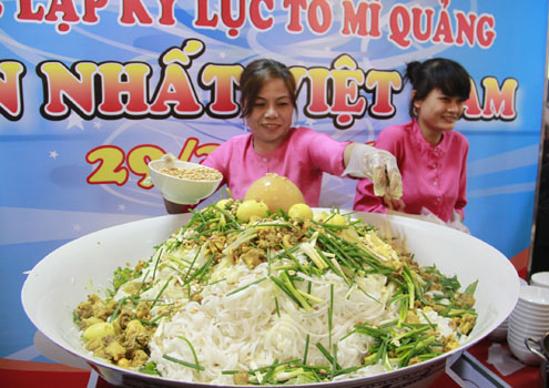 Vietnam’s biggest bowl of noodles